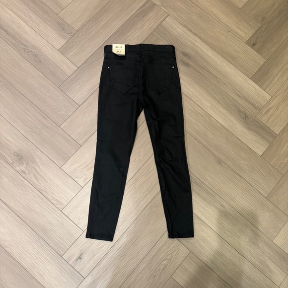 River Island faux leather stretch pants - Picture 3 of 4
